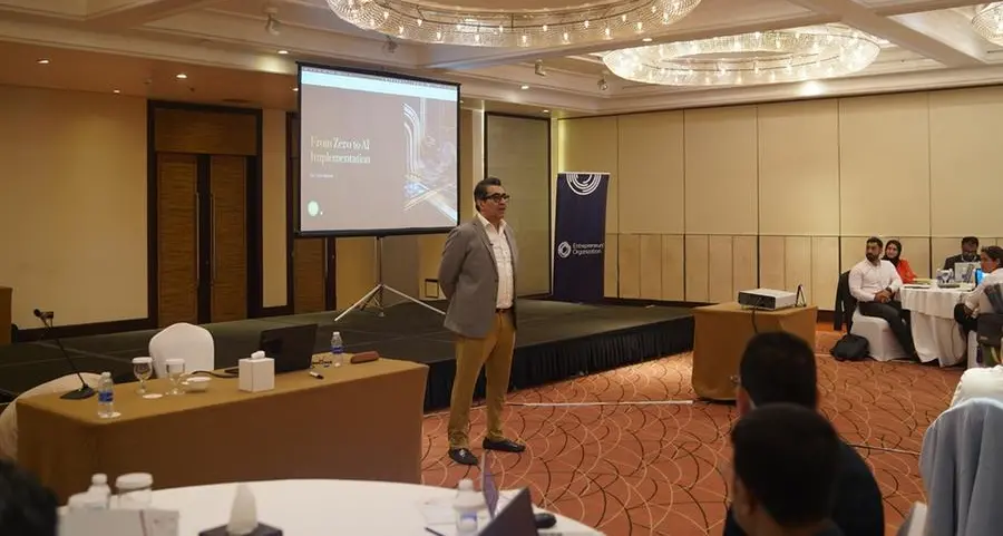 EO Bahrain hosts \"From Zero to Applying AI in Four Hours\" workshop