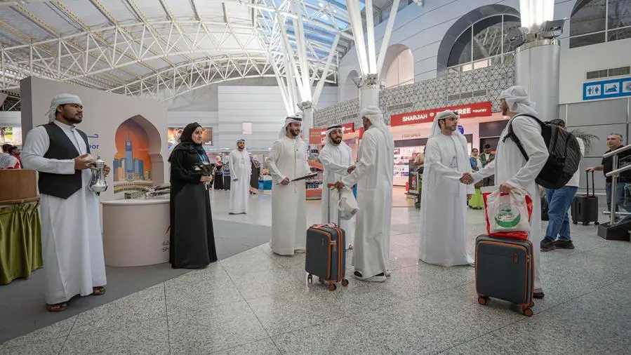 Sharjah Airport Authority welcomes first group of returning pilgrims with streamlined procedures, integrated services