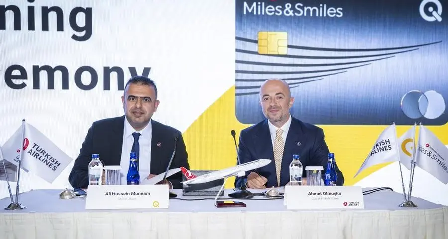Iraqi fintech Qi Card, Turkish Airlines launch Mastercard debit card