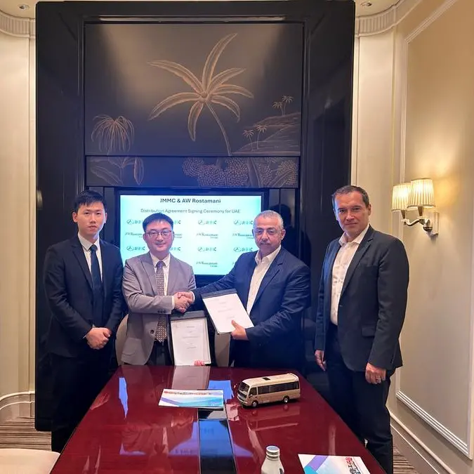 AW Rostamani Group signs exclusive distribution aagreement for the UAE with JMMC