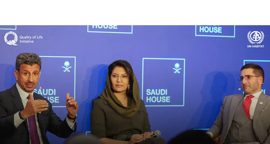 Saudi Arabia and UN-Habitat launch the Quality of Life Index, as part of the Quality of Life Initiative to advance human-centered development