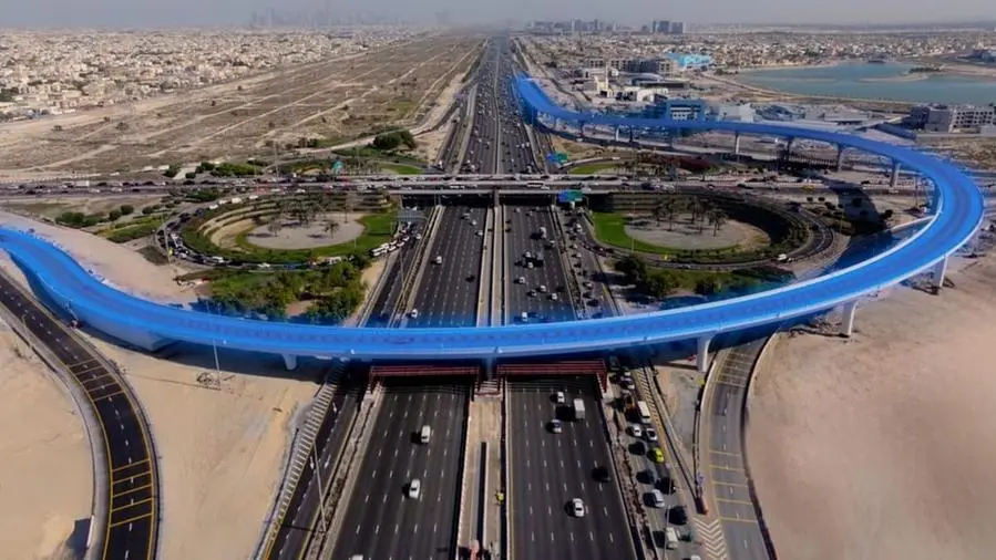 Dubai's RTA opens key bridge connecting Hessa Street to Al Khail Road