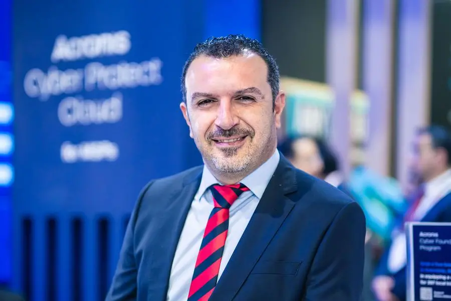 Ziad Nasr, General Manager \\u2013 Acronis Middle East. Image Courtesy: Acronis