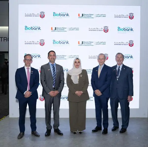 Abu Dhabi Biobank and Bascom Palmer Eye Institute partner to establish the Middle East's first Eye Bank in Abu Dhabi