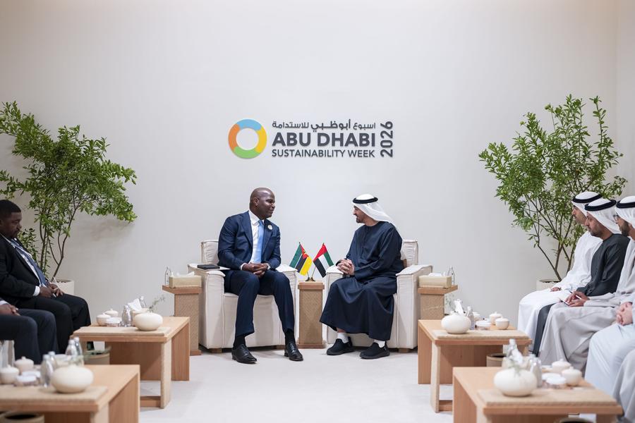 UAE President meets President of Mozambique