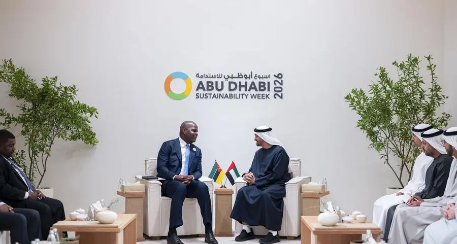 UAE President meets President of Mozambique