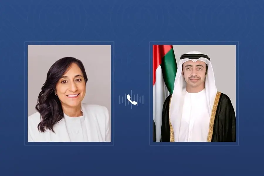 Abdullah bin Zayed, Canada's Foreign Minister discuss bilateral relations in phone call