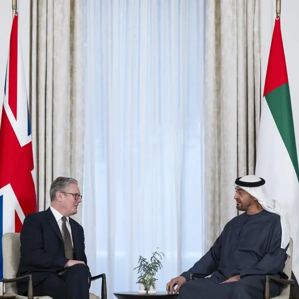 UAE President, UK Prime Minister discuss bilateral relations