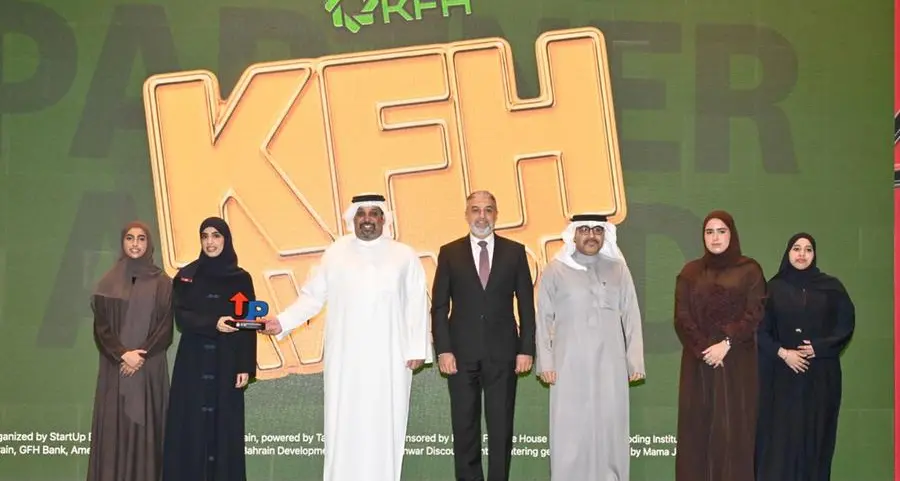 Establishing an award for socially impactful entrepreneurial projects KFH – Bahrain key partner of StartUp Bahrain– University of Bahrain