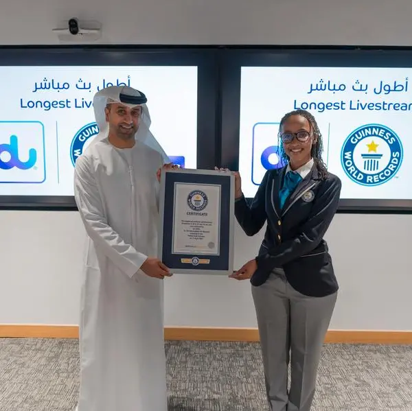 Du claims Guinness World Record for longest livestream in partnership with TikTok LIVE MENA