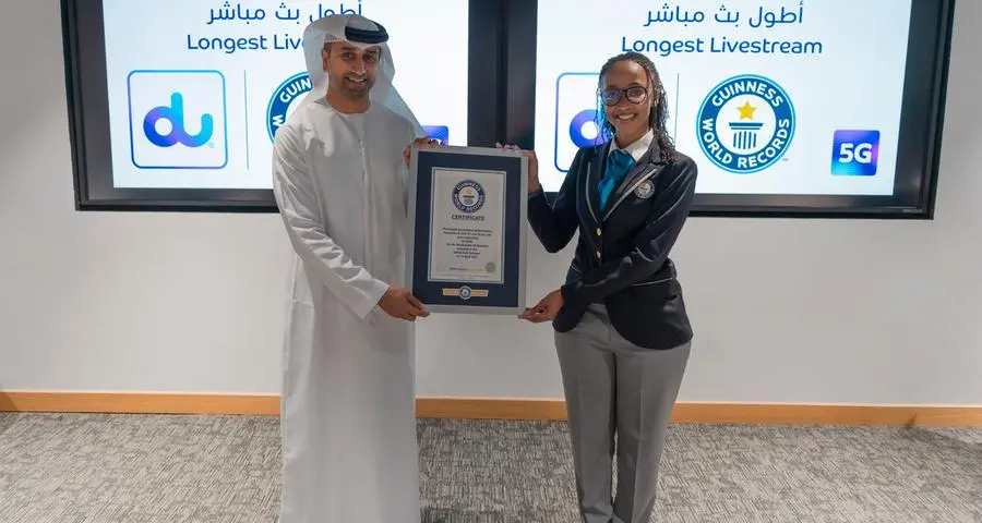 Du claims Guinness World Record for longest livestream in partnership with TikTok LIVE MENA