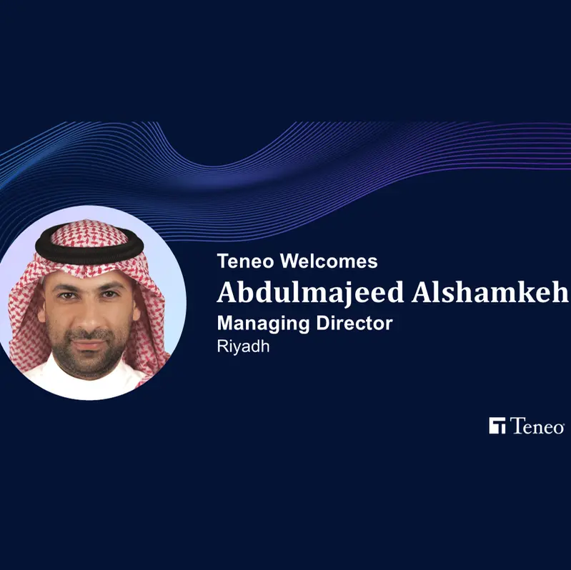 Teneo appoints Abdulmajeed Y. Alshamekh as a Managing Director in Riyadh, Saudi Arabia