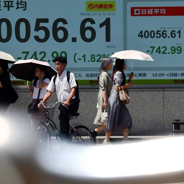 European stocks fall, dollar steady, traders wait for Jackson Hole