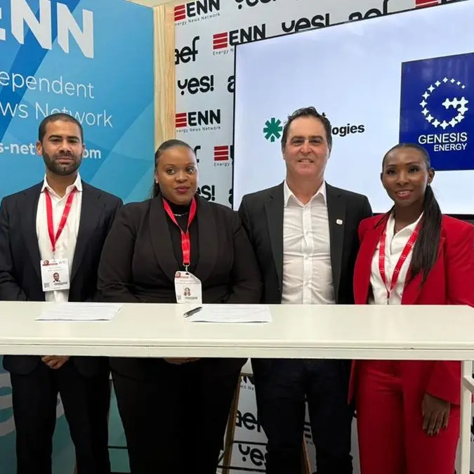 Genesis Energy and Desert Technologies signed a strategic collaboration agreement at the Africa Energy Forum