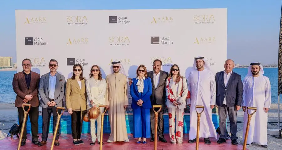 Al Marjan Island’s Iconic Project: Sora Beach Residences breaks ground with a grand ceremony