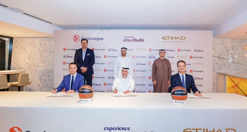 The Department of Culture and Tourism – Abu Dhabi and Etihad Airways become main partners of Euroleague Basketball
