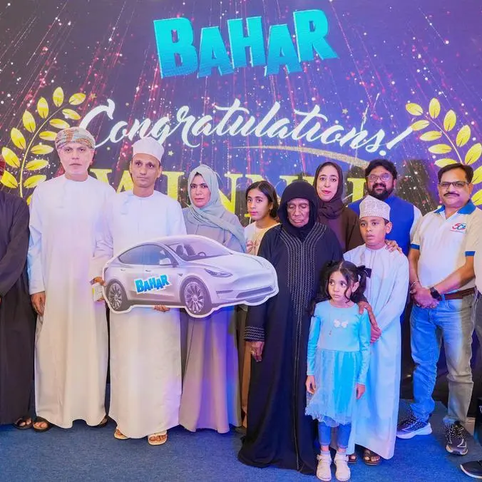 Bahar rewards its loyal customers with Oman’s first-ever Tesla