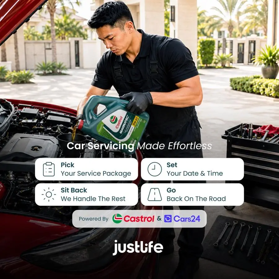 Justlife, Castrol and Cars24 join forces to bring professional car servicing directly to customers’ doorsteps
