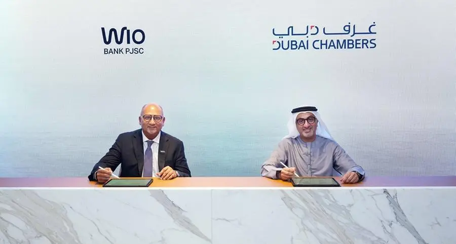 Dubai Chambers signs MoU with Wio Bank to provide alternative banking services for SMEs