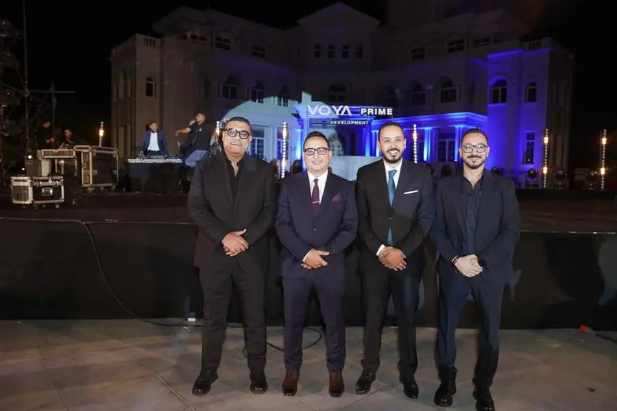 From left: Voya Development's CCO Ali Gaber; Chairman Essam El Naggar and CEO Shehata El Sayed.