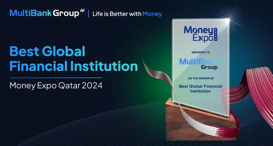 MultiBank Group honored to receive the best global financial institution award