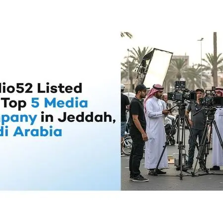 Studio52 is listed as a Top 5 Media Company in Jeddah, Saudi Arabia by F6S