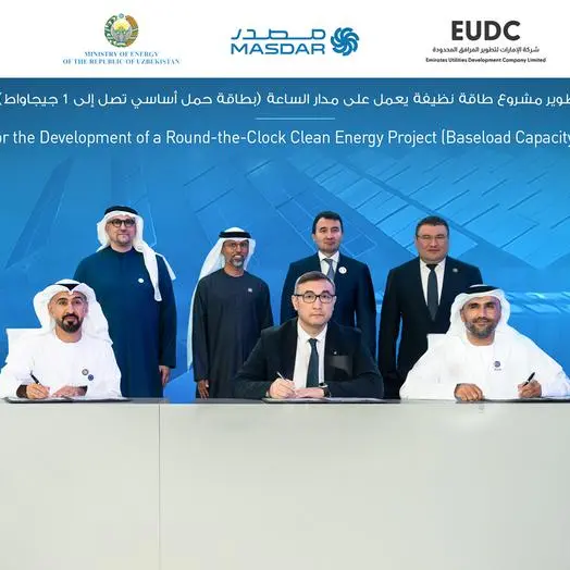 Masdar and EUDC to explore development of gigascale 24/7 renewable energy project in Uzbekistan