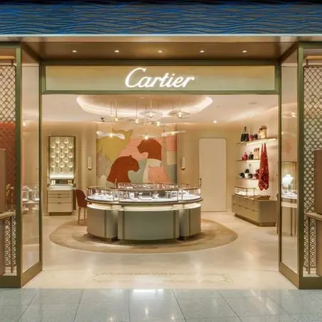 Maktoum bin Mohammed meets with CEO of Cartier