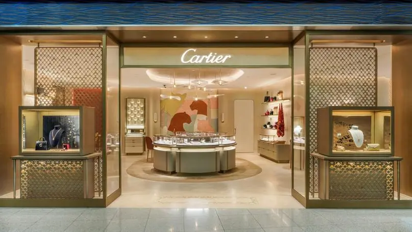Maktoum bin Mohammed meets with CEO of Cartier
