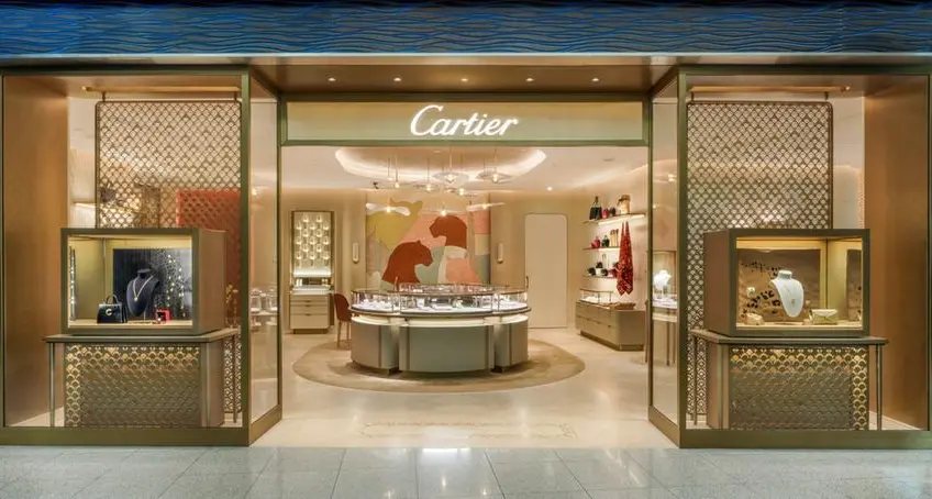 Maktoum bin Mohammed meets with CEO of Cartier