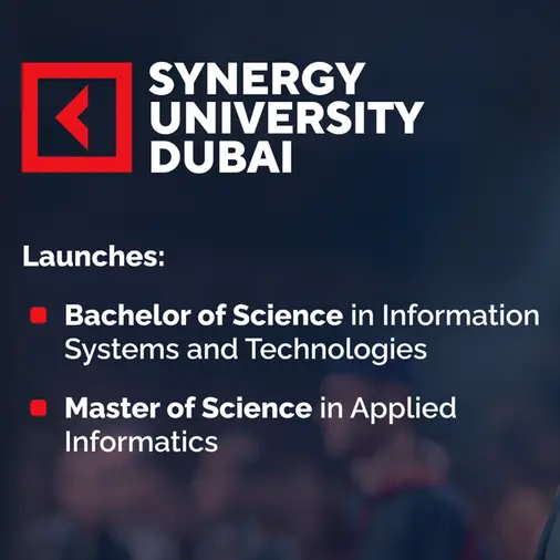 Synergy University Dubai rolls out advanced IT programmes to fill skills gap in UAE's digital economy