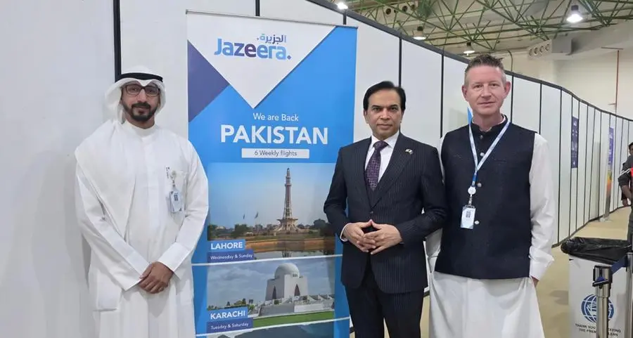 Jazeera Airways operates first flight from Kuwait to Pakistan following airport closure