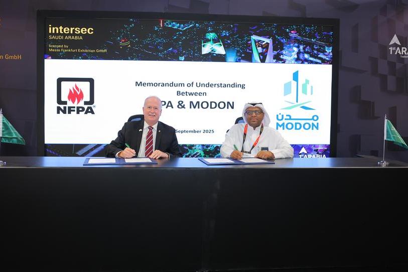 NFPA collaborates with MODON to leverage best practices in fire safety ...