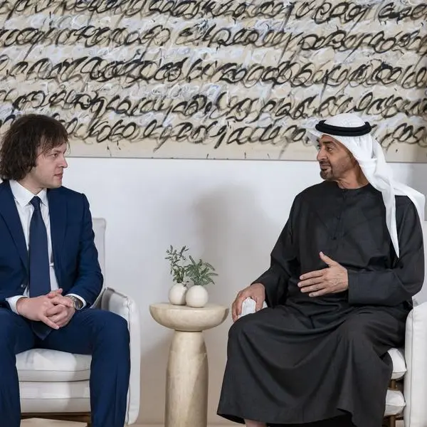 UAE President, Georgian Prime Minister discuss strengthening bilateral ties