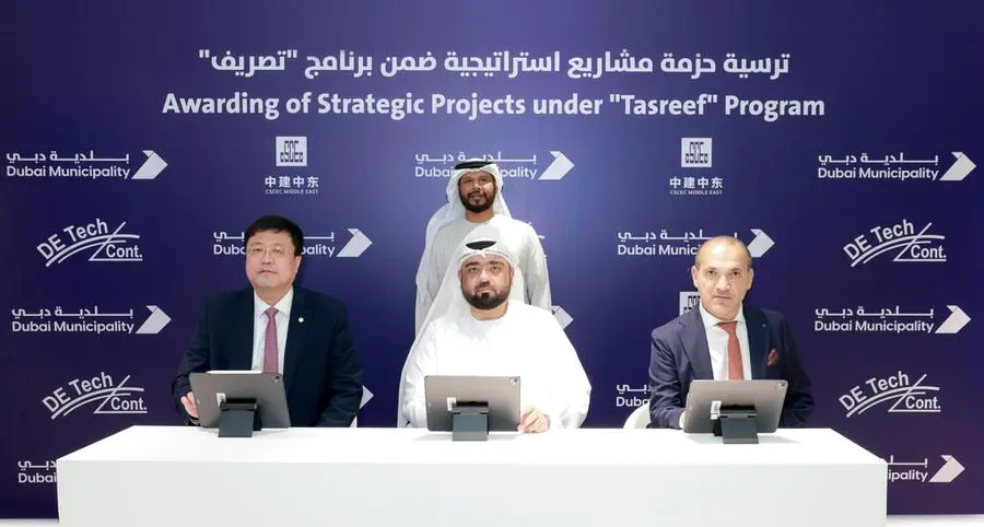 Dubai Municipality awards 5 contracts worth AED2.5 bln under Tasreef Programme to bolster stormwater drainage network