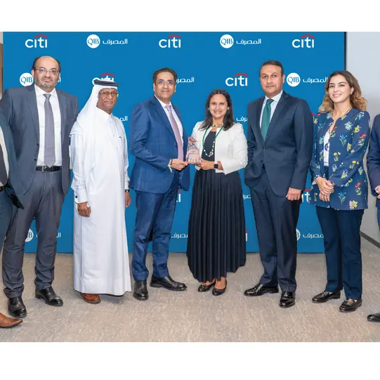 المصرف يحصد جائزة التميّز في المعالجة المباشرة للدفعات الخاصة (STP) من سيتي