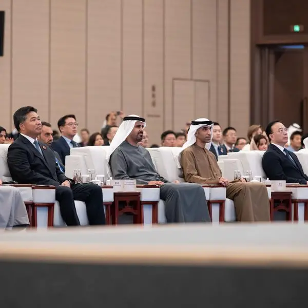Theyab bin Mohamed bin Zayed attends trade conference in Shanghai