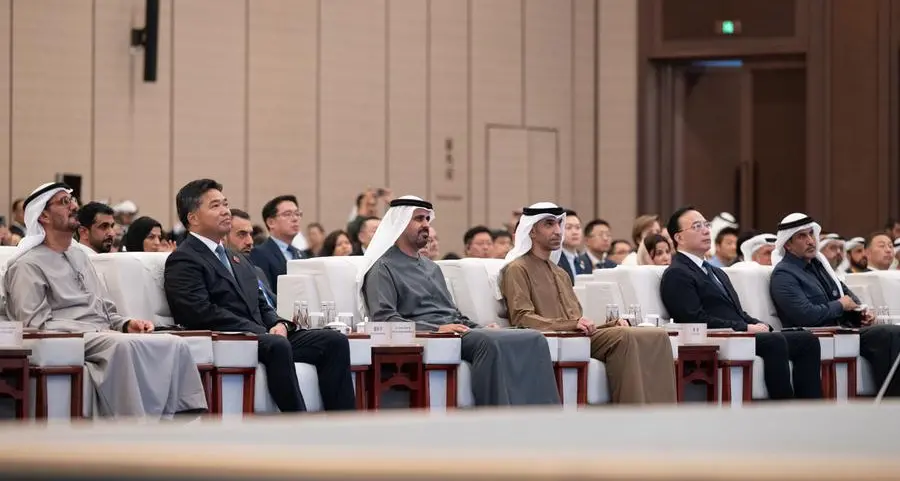 Theyab bin Mohamed bin Zayed attends trade conference in Shanghai