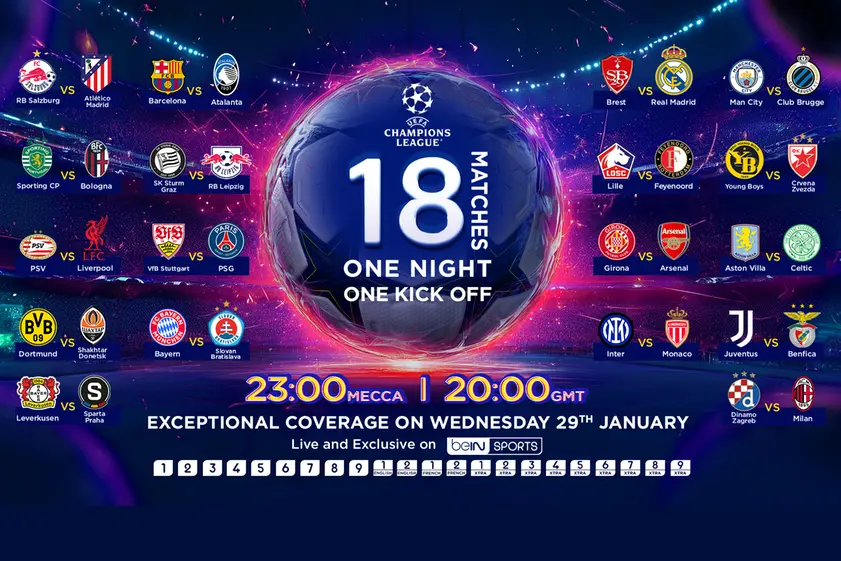 beIN SPORTS XTRA channels to complement its extensive bouquet and ensure live access to every game. Image Courtesy: beIN SPORTS