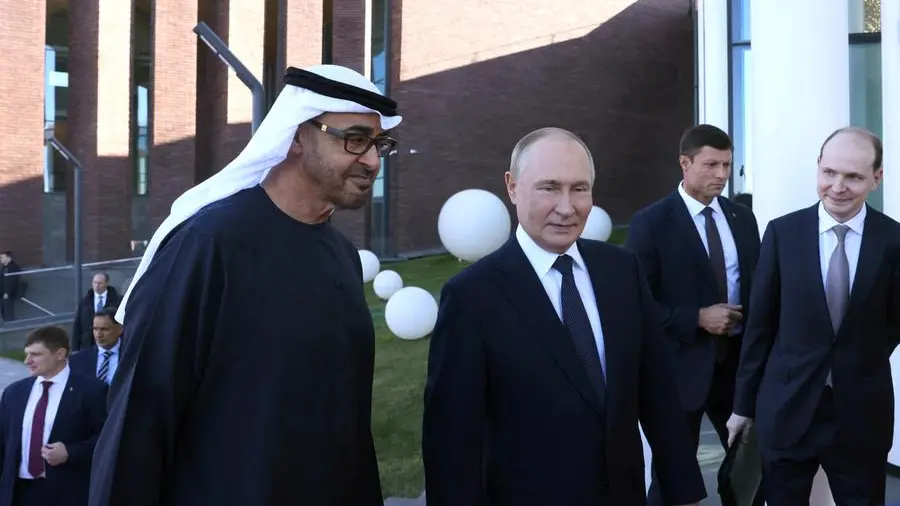 UAE president tells Putin: we are ready to help resolve Ukraine crisis