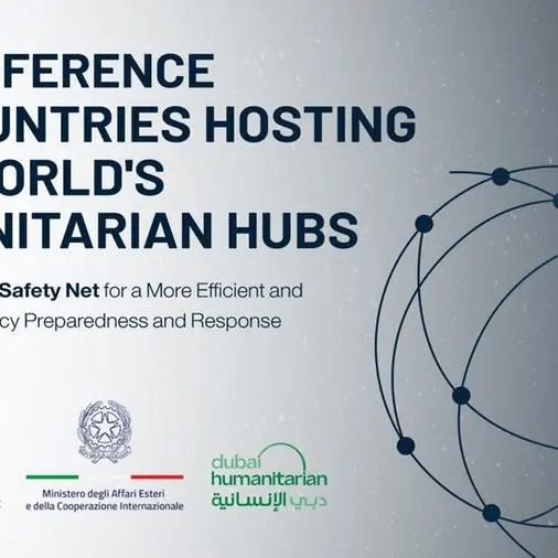 \"دبي الإنسانية\" ووزارة الخارجية والتعاون الدولي الإيطالية يجمعان قادة العمل الإنساني لربط المراكز الإنسانية حول العالم ضمن شبكة أمان عالمية