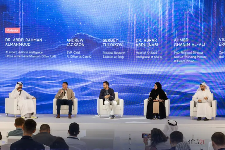A key highlight of the program is the \"AI for All: Ensuring Equal Access to AI\" panel. Image Courtesy: Dubai AI Week