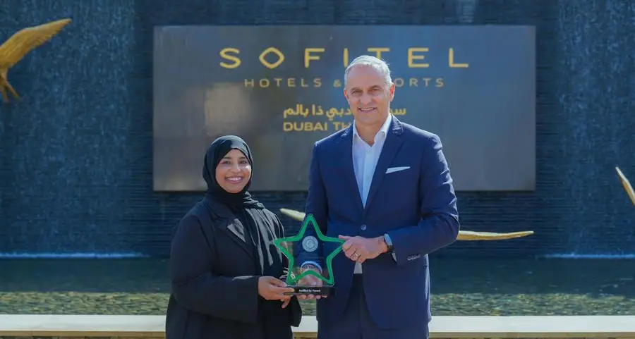فندق سوفيتيل دبي النخلة يحصل على جائزة دولية للاستدامة