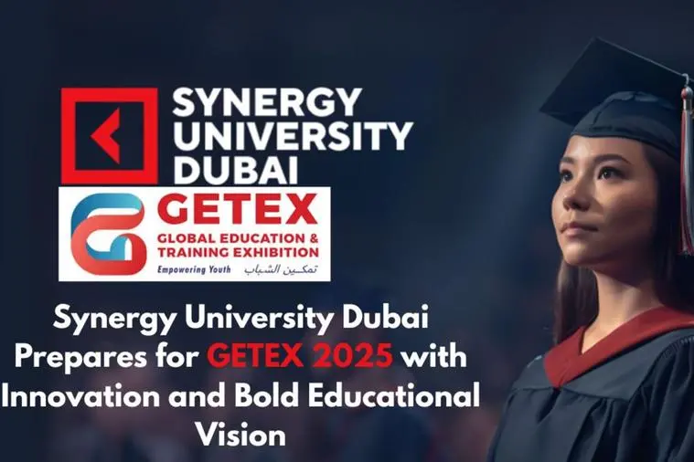 Synergy University Dubai is excited to announce its participation in GETEX Spring 2025, the region\\u2019s leading student recruitment exhibition. Image Courtesy: Synergy University