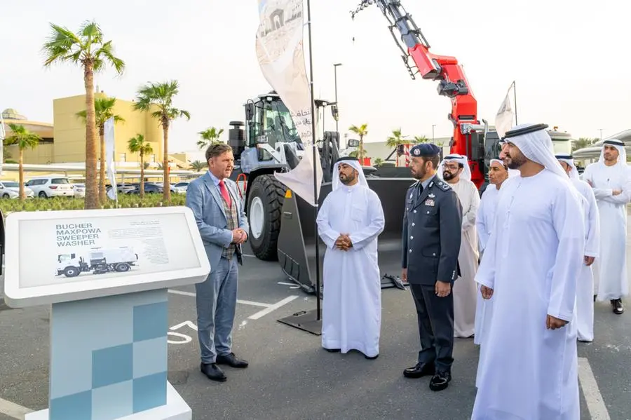 DMT public cleaning services launch. Image Courtesy: DMT Abu Dhabi