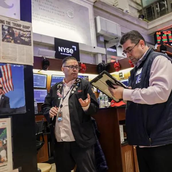 Stocks rally, while oil and dollar ease on Middle East peace hopes