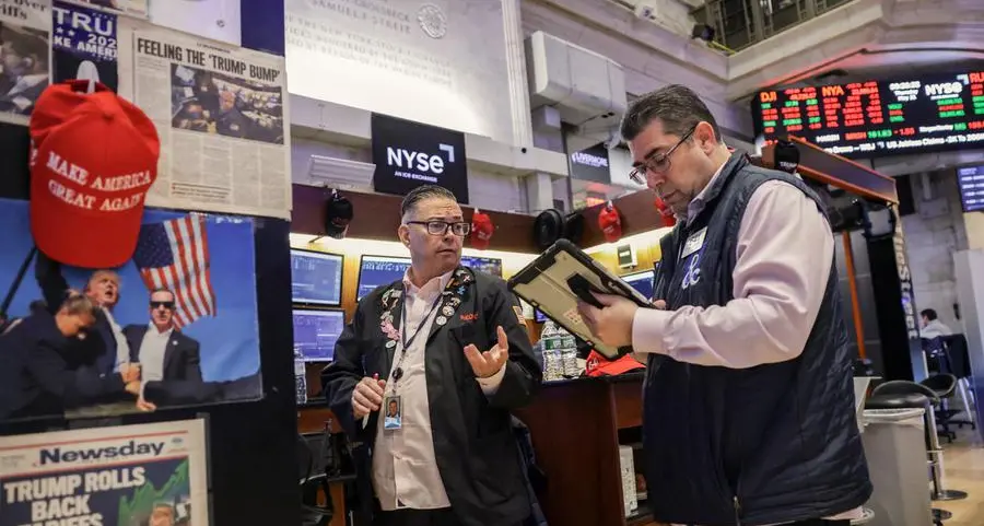 Stocks rally, while oil and dollar ease on Middle East peace hopes