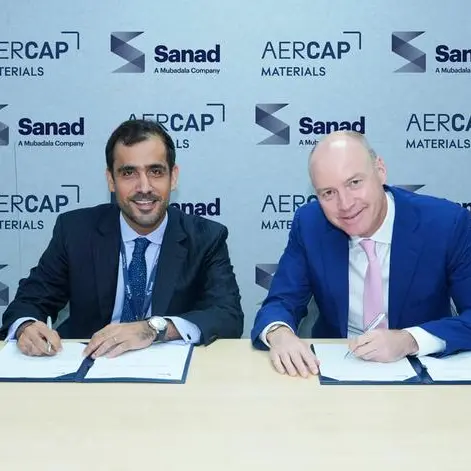 Sanad and AerCap Materials finalize landmark AED 400mln engine and airframe component portfolio sale