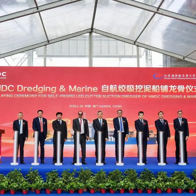 NMDC Group expands its 170+ vessel fleet with AED 618mln self-propelled Cutter Suction Dredger