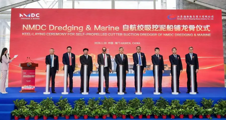 NMDC Group expands its 170+ vessel fleet with AED 618mln self-propelled Cutter Suction Dredger